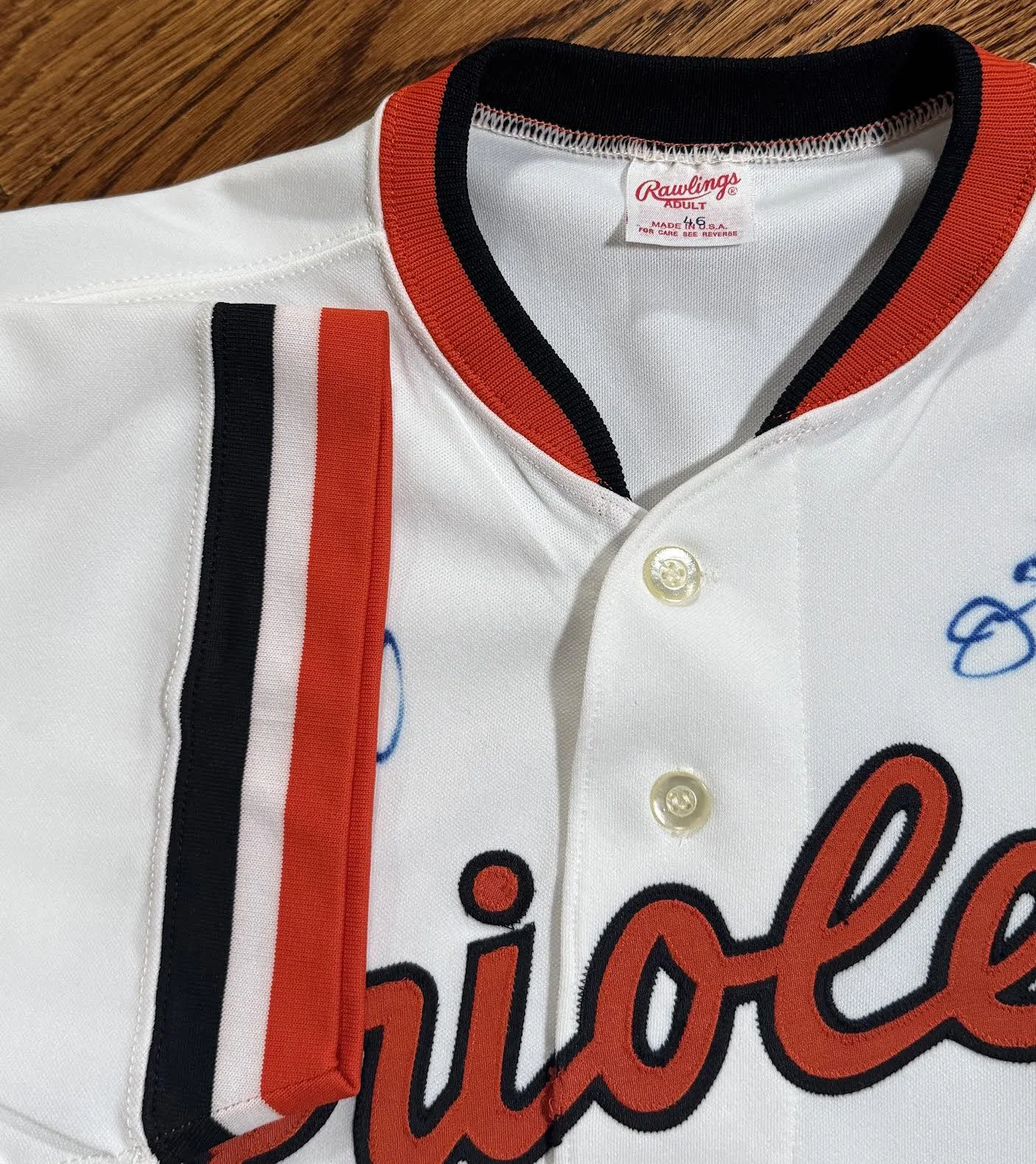 Vintage Rawlings Baltimore Orioles Authentic Home Jersey